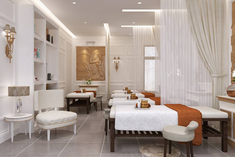 Mẫu thiết kế spa nhỏ đẹp